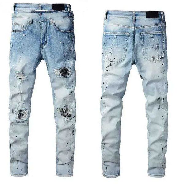designer fashion casual cotton jeansjeans elastic denim micro jeans blue light pantsdesigner paint brand youth splash amirs pants
designer fashion casual cotton jeansjeans elastic denim micro jeans blue light pantsdesigner paint brand youth splash amirs pants