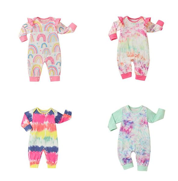 kids clothes girls boys rainbow tie dye rompers infant flying sleeve jumpsuits spring autumn boutique baby climbing clothes z12947890684, Blue
kids clothes girls boys rainbow tie dye rompers infant flying sleeve jumpsuits spring autumn boutique baby climbing clothes z12947890684, Blue