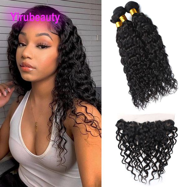 yirubeauty brazilian human hair water wave 3 bundles with 13x6 lace frontal part pre plucked natural color 4 pcs, Black;brown
yirubeauty brazilian human hair water wave 3 bundles with 13x6 lace frontal part pre plucked natural color 4 pcs, Black;brown
