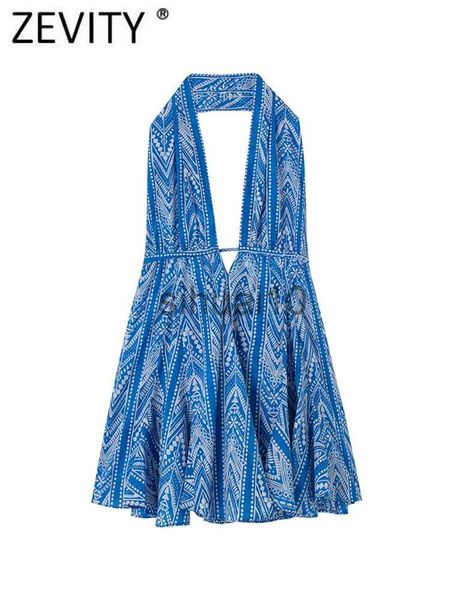 casual dresses zevity women vintage geometric totem floral print halter mini dress female chic summer backless lace up casual vestidos ds184, Black;gray
casual dresses zevity women vintage geometric totem floral print halter mini dress female chic summer backless lace up casual vestidos ds184, Black;gray
