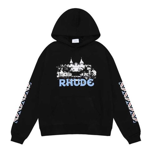 rhude men's designer hoodie - stylish sweatshirt with long sleeves for autumn and winter wear fv6d, Black
rhude men's designer hoodie - stylish sweatshirt with long sleeves for autumn and winter wear fv6d, Black