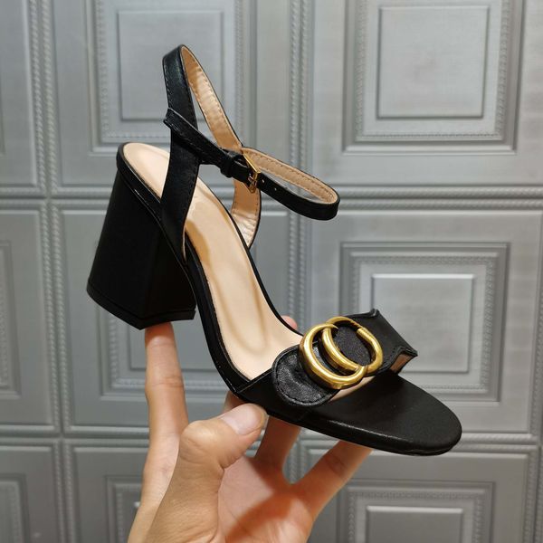 classic high heeled sandals designer shoes fashion leather women dance shoe heels suede lady metal belt buckle thick heel woman shoes large, Black
classic high heeled sandals designer shoes fashion leather women dance shoe heels suede lady metal belt buckle thick heel woman shoes large, Black