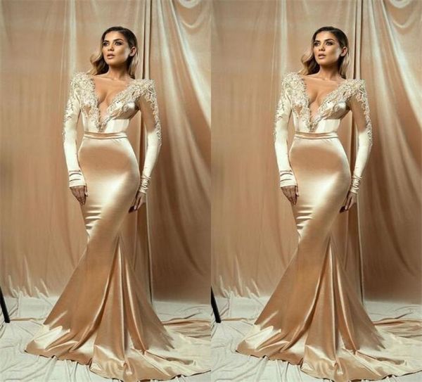 champagne gold 2021 evening dresses sheath crystal beading long sleeves v neck elastic silk like satin formal long prom gowns mode5313711, Black;red
champagne gold 2021 evening dresses sheath crystal beading long sleeves v neck elastic silk like satin formal long prom gowns mode5313711, Black;red