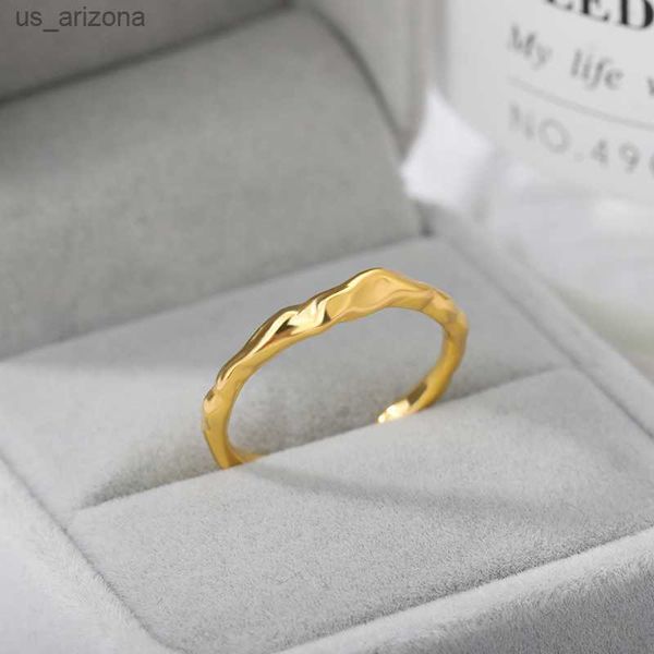 gold plated irregular rings for women adjustable open stainless steel ring 2023 trend engagement wedding jewerly anillos mujer l230620, Silver
gold plated irregular rings for women adjustable open stainless steel ring 2023 trend engagement wedding jewerly anillos mujer l230620, Silver