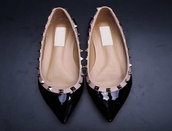 3440 genuine leather v stud ballerina flats rivets wedding shoes blue black nude red yellow pink luxury designer runway cla3245609
3440 genuine leather v stud ballerina flats rivets wedding shoes blue black nude red yellow pink luxury designer runway cla3245609