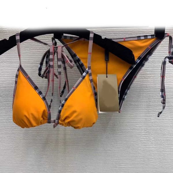 Designer summer fashion sexy sun beach women' swimwear high-end brand high waist strap bikini swim suit Letter Printed Lace Up Summer Split Swimsuit bikinis for women, Yellow
Designer summer fashion sexy sun beach women' swimwear high-end brand high waist strap bikini swim suit Letter Printed Lace Up Summer Split Swimsuit bikinis for women, Yellow
