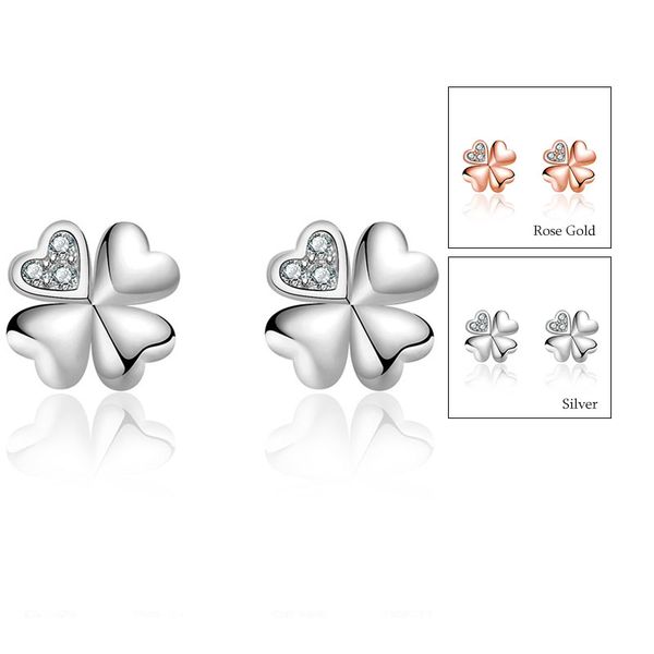 designer clover studs earring pave micro aaa cubic zirconia white gold/rose gold plated silver earrings for women wedding jewelry gift, Golden;silver
designer clover studs earring pave micro aaa cubic zirconia white gold/rose gold plated silver earrings for women wedding jewelry gift, Golden;silver