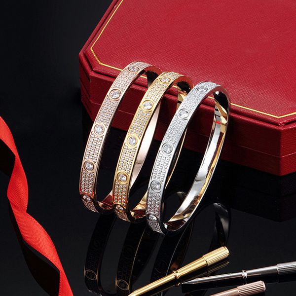 diamond love bangle bracelets designer for women silver gold jewelry titanium steel material with screwdriver screw casual party mens design, Black
diamond love bangle bracelets designer for women silver gold jewelry titanium steel material with screwdriver screw casual party mens design, Black
