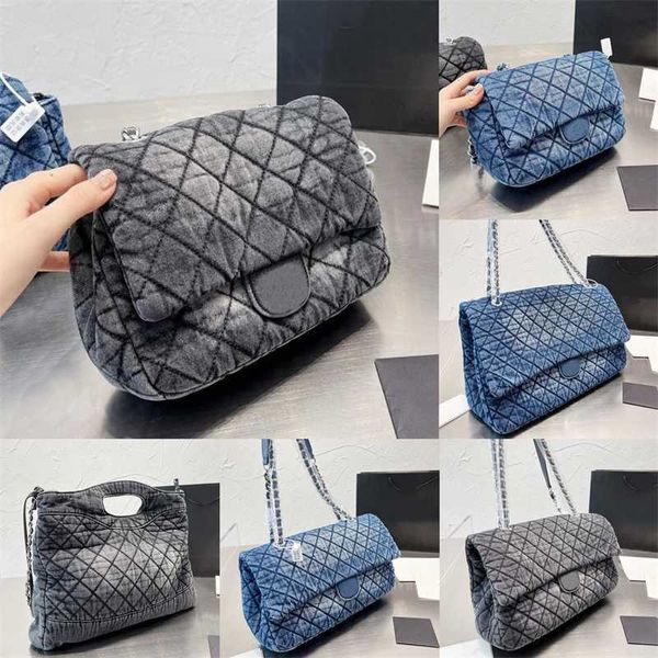 channel bag blue gray denim designer shoulder bags cowboy chain tote women's luxury flap diamond lattice wallet crossbody classics clut
channel bag blue gray denim designer shoulder bags cowboy chain tote women's luxury flap diamond lattice wallet crossbody classics clut