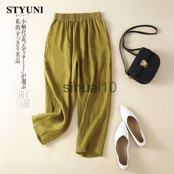 women's pants capris turmeric cotton linen elastic high waist women's pants 2022 straight casual solid korean fashion ankle-length, Black;white
women's pants capris turmeric cotton linen elastic high waist women's pants 2022 straight casual solid korean fashion ankle-length, Black;white