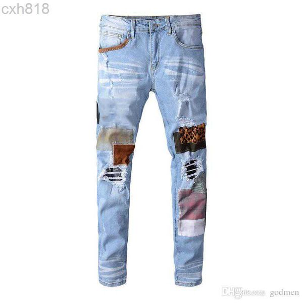 jeans mens hip hop style luxury designer denim pant distressed ripped biker jean slim fit motorcycle men clothing size 28-40, Blue
jeans mens hip hop style luxury designer denim pant distressed ripped biker jean slim fit motorcycle men clothing size 28-40, Blue