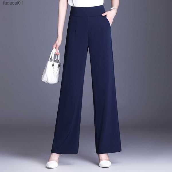 office lady summer thin fashion oversize pants zipper high waist pockets loose solid woman korean elastic straight trousers 2202 l230621, Black;white
office lady summer thin fashion oversize pants zipper high waist pockets loose solid woman korean elastic straight trousers 2202 l230621, Black;white