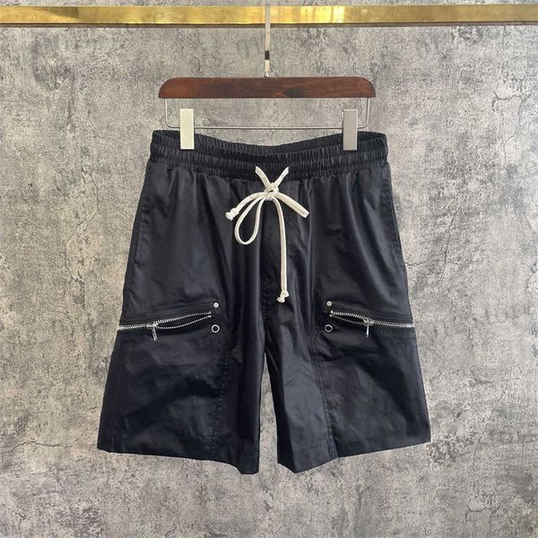 men's shorts 2022ss high street dark style coated rivet diagonal zipper shorts men's and women's casual shorts t230705, White;black
men's shorts 2022ss high street dark style coated rivet diagonal zipper shorts men's and women's casual shorts t230705, White;black