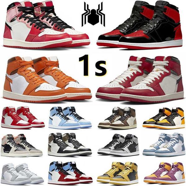 jumpman 1 1s men women basketball shoes spider verse palomino bred patent chicago lost found university blue lucky green dark mocha craft sa
jumpman 1 1s men women basketball shoes spider verse palomino bred patent chicago lost found university blue lucky green dark mocha craft sa