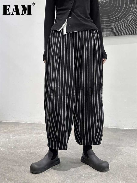women's pants capris high waist casual black striped casual wide leg pants new loose fit trousers women fashion spring summer j230705, Black;white
women's pants capris high waist casual black striped casual wide leg pants new loose fit trousers women fashion spring summer j230705, Black;white