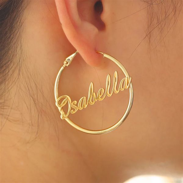 dangle chandelier custom 30mm hoop earrings for girls personality with statement words stainless steel gold earring kids birthday gifts 2307, Silver
dangle chandelier custom 30mm hoop earrings for girls personality with statement words stainless steel gold earring kids birthday gifts 2307, Silver