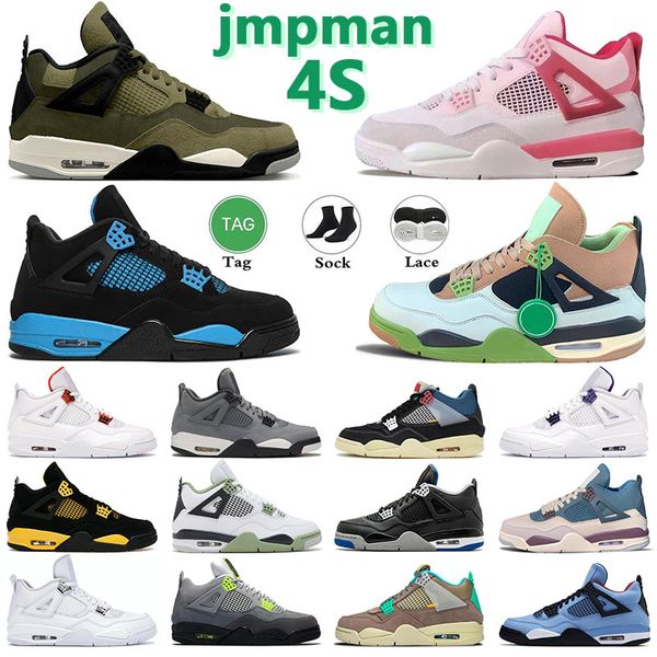 4 basketball shoes for men women 4 4s black cat grogu medium olive roses thunder white oreo black green blue cool grey mens sports sneakers
4 basketball shoes for men women 4 4s black cat grogu medium olive roses thunder white oreo black green blue cool grey mens sports sneakers