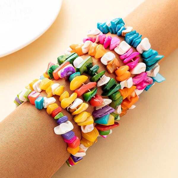 natural crystal irregular gravel bracelet hand made stone elastic bracelets for women, Golden;silver
natural crystal irregular gravel bracelet hand made stone elastic bracelets for women, Golden;silver