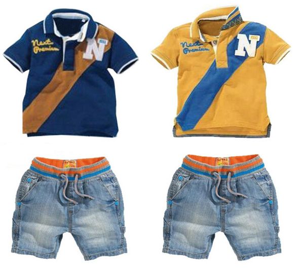 baby boys clothing set kids letter printed shirt with jeans 2piece outfit fashion summer boys clothes6245288, White
baby boys clothing set kids letter printed shirt with jeans 2piece outfit fashion summer boys clothes6245288, White