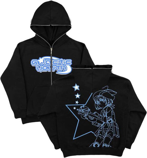 womens hoodies sweatshirts oversized cartoon print zip hoodie harajuku casual gothic punk jacket y2k american street loose vintage clothes, Black
womens hoodies sweatshirts oversized cartoon print zip hoodie harajuku casual gothic punk jacket y2k american street loose vintage clothes, Black