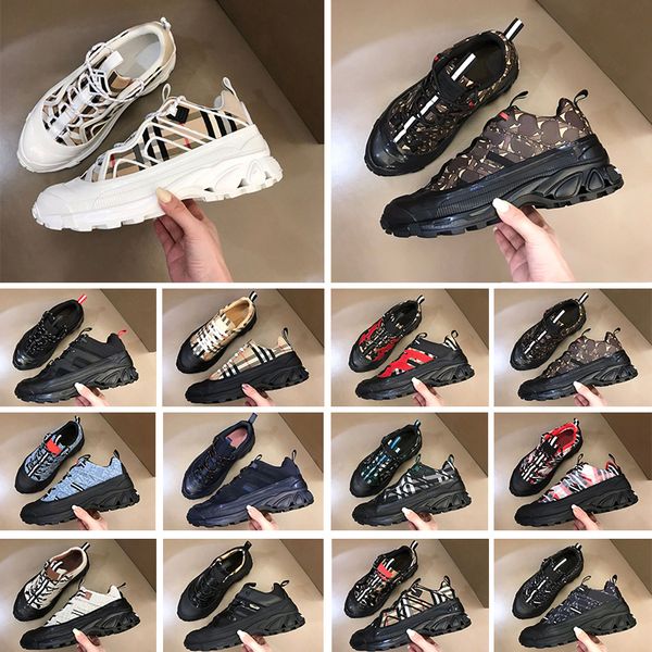 designer arthur casual shoes striped vintage sneakers womens men shoe luxury fashion trainers platform suede leather sneaker plaid with box, Black
designer arthur casual shoes striped vintage sneakers womens men shoe luxury fashion trainers platform suede leather sneaker plaid with box, Black