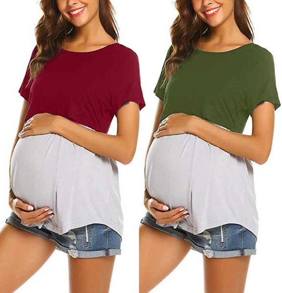 2020 fashionable casual maternitys maternity tee maternitys maternity breastfeeding breastfeeding tshirt 060465, White
2020 fashionable casual maternitys maternity tee maternitys maternity breastfeeding breastfeeding tshirt 060465, White