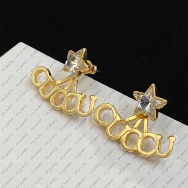 charm designer 2023 charm earrings new women's fashion luxury brand diamond star letter pendant detachable wedding party high end jewel, Golden
charm designer 2023 charm earrings new women's fashion luxury brand diamond star letter pendant detachable wedding party high end jewel, Golden