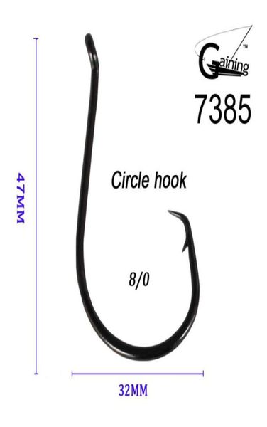 50pcs 80 high carbon stainless steel chemically sharpened ocs circle ocean fishing hooks 7385 fish hook4634932
50pcs 80 high carbon stainless steel chemically sharpened ocs circle ocean fishing hooks 7385 fish hook4634932