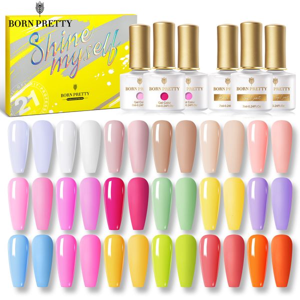 nail manicure set 7ml6 21pcs spring summer gel polish candy sweet color rainbow pink varnish art gift box 230704
nail manicure set 7ml6 21pcs spring summer gel polish candy sweet color rainbow pink varnish art gift box 230704