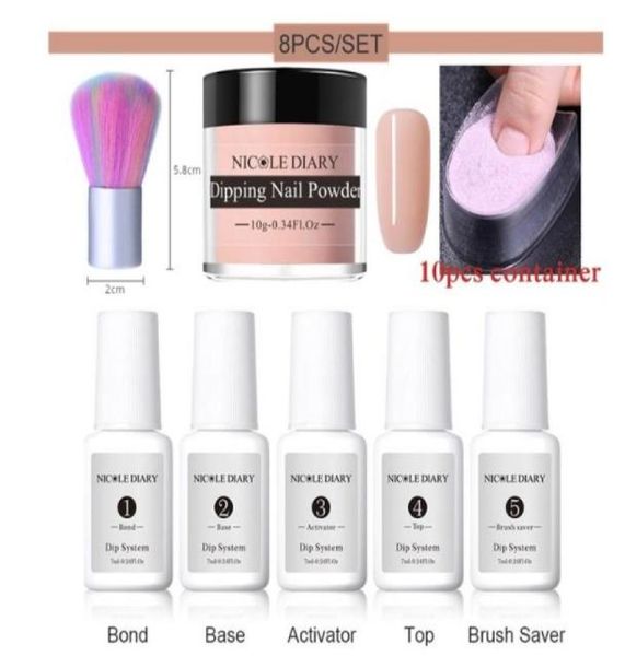8pcsset dipping nail glitter powder kits nude pink gradient french chrome pigment natural fast dry without lamp cure 64pcs6063683, Silver;gold
8pcsset dipping nail glitter powder kits nude pink gradient french chrome pigment natural fast dry without lamp cure 64pcs6063683, Silver;gold