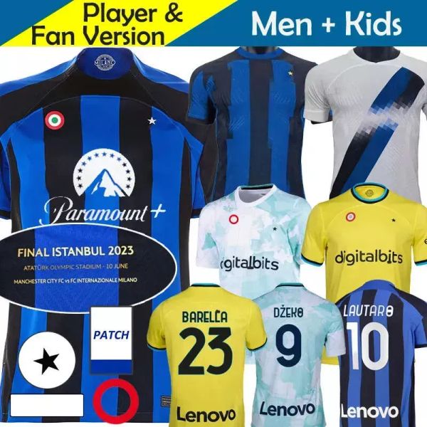 2023 new jersey 23 24 maglia inters final s soccer jerseys kid kit maillot de foot lukaku dzeko lautaro 2023 2024 im maglie football shirt t, Black;yellow
2023 new jersey 23 24 maglia inters final s soccer jerseys kid kit maillot de foot lukaku dzeko lautaro 2023 2024 im maglie football shirt t, Black;yellow