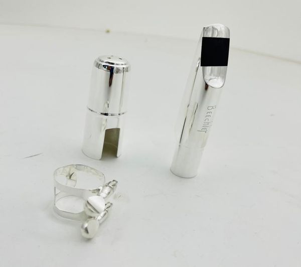 beechler saxophone mouthpiece alto soprano tenor size 5 6 7 8 9 sliver plated sax accessories real pictures7536760
beechler saxophone mouthpiece alto soprano tenor size 5 6 7 8 9 sliver plated sax accessories real pictures7536760