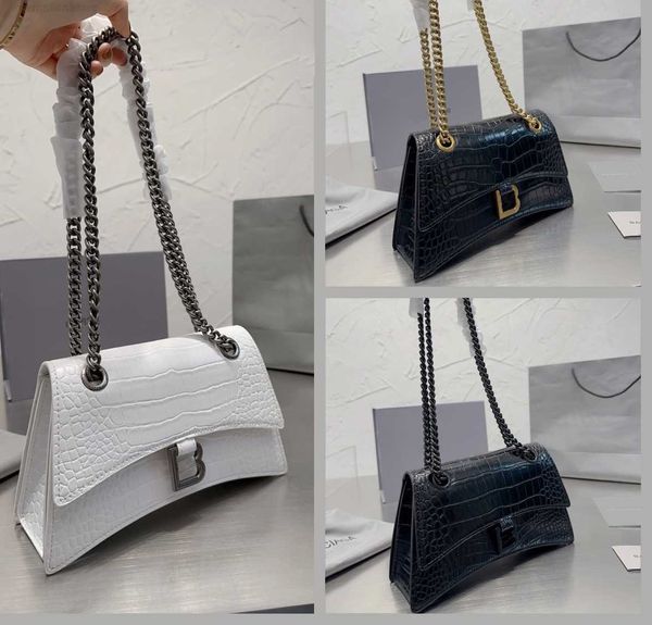 luxury hourglass shoulder bags designer bag black crocodile-embossed cow leather small crossbody bag half moon hobos handbag 10a quality clu
luxury hourglass shoulder bags designer bag black crocodile-embossed cow leather small crossbody bag half moon hobos handbag 10a quality clu