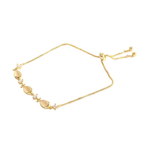 three little fish cat's eye stone bracelet ins small design adjustable bracelet female style student friend handicraft, Golden;silver
three little fish cat's eye stone bracelet ins small design adjustable bracelet female style student friend handicraft, Golden;silver