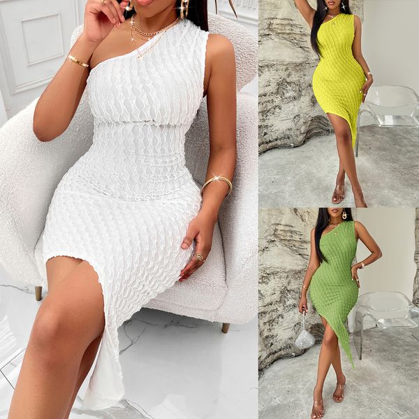 women's casual dress 2023 summer new casual slant neck tie waist knitted wrapped hip women's dress, Black;gray
women's casual dress 2023 summer new casual slant neck tie waist knitted wrapped hip women's dress, Black;gray