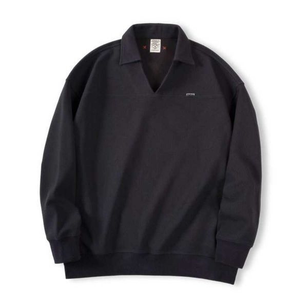 men's hoodies madden workwear american retro waffle v-neck polo shirt sweatshirt loose set head hundred lapel men 33lu, Black
men's hoodies madden workwear american retro waffle v-neck polo shirt sweatshirt loose set head hundred lapel men 33lu, Black
