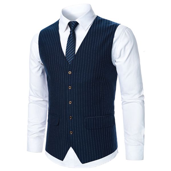 men's vests men suit vest coat stripe fabric open button design classic causal business fashion slim fit 230705, Black;white
men's vests men suit vest coat stripe fabric open button design classic causal business fashion slim fit 230705, Black;white