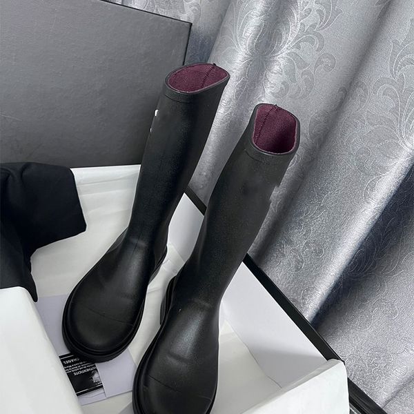 luxury designer rain boots women's boots waterproof fashion outerwear mid-tube knight boots thick-soled high-tube black medieval retro
luxury designer rain boots women's boots waterproof fashion outerwear mid-tube knight boots thick-soled high-tube black medieval retro