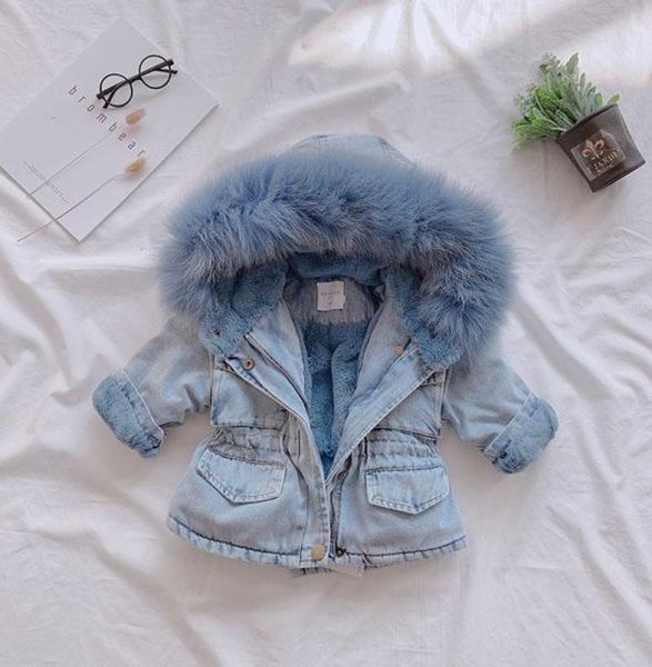 2019 designer girl039s cottonpadded winter coat baby jeans thick winter coat kids designer clothes girls denim clothing1356145, Blue;gray
2019 designer girl039s cottonpadded winter coat baby jeans thick winter coat kids designer clothes girls denim clothing1356145, Blue;gray