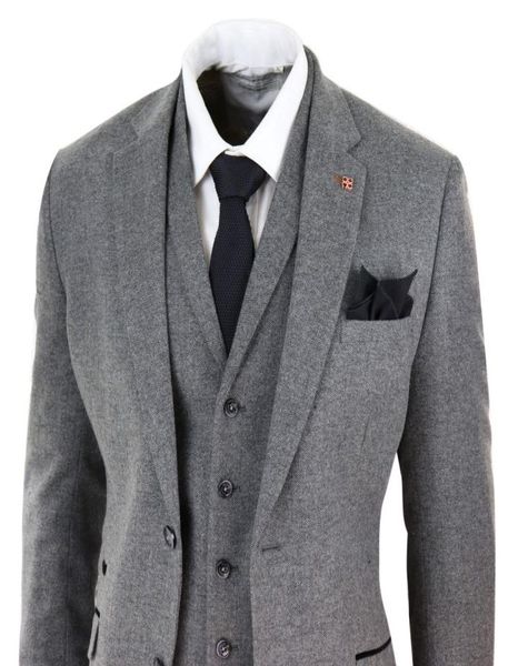mens dark grey herringbone tweed 3 piece suits peaky blinders wool suit wool tweed suit jacket vest pants custom made wedding tuxe8973638, Black;gray
mens dark grey herringbone tweed 3 piece suits peaky blinders wool suit wool tweed suit jacket vest pants custom made wedding tuxe8973638, Black;gray