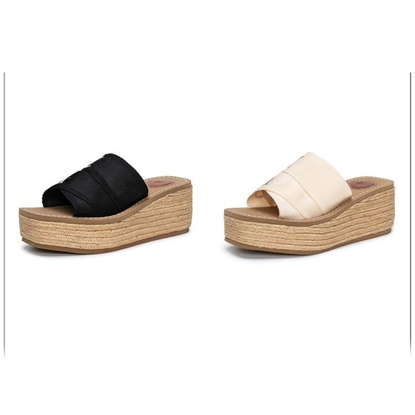 famous designer woody sandals mules platform women slippers espadrille wedge sliders embroidered linen pink slide loafers sandal beach shoes, Black
famous designer woody sandals mules platform women slippers espadrille wedge sliders embroidered linen pink slide loafers sandal beach shoes, Black