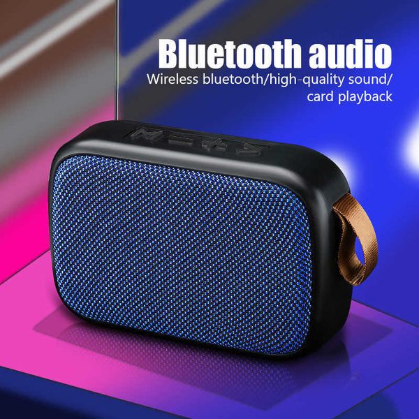 Image of Portable Speakers Bluetooth Speaker Portable Sound Box Mini Music Wireless Woofer FM Audio System Column Loud for R230705