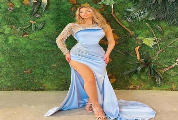 2022 elegant formal mermaid prom evening dresses wear beads lace long sleeves side split women formal prom gowns cocktail party dr3994556, Black
2022 elegant formal mermaid prom evening dresses wear beads lace long sleeves side split women formal prom gowns cocktail party dr3994556, Black