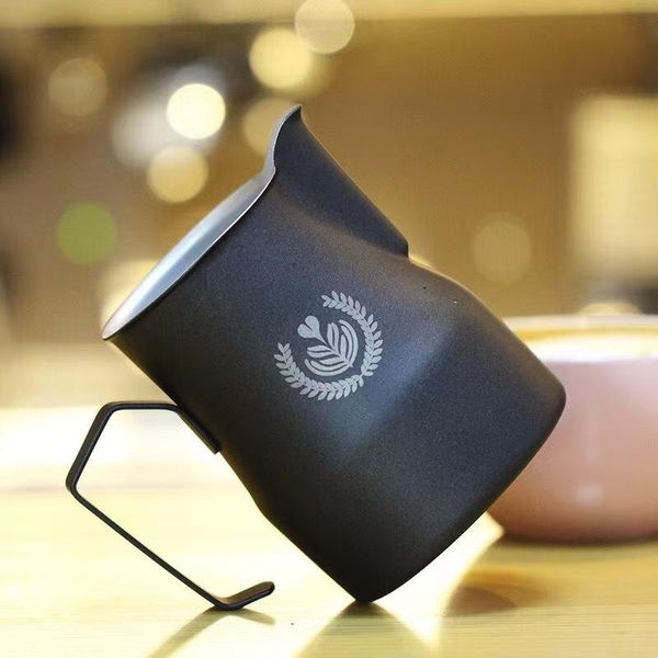 blazers 304 stainless steel milk frothing pitcher espresso coffee barista craft latte cup cappuccino cream frother maker jug, White;black
blazers 304 stainless steel milk frothing pitcher espresso coffee barista craft latte cup cappuccino cream frother maker jug, White;black