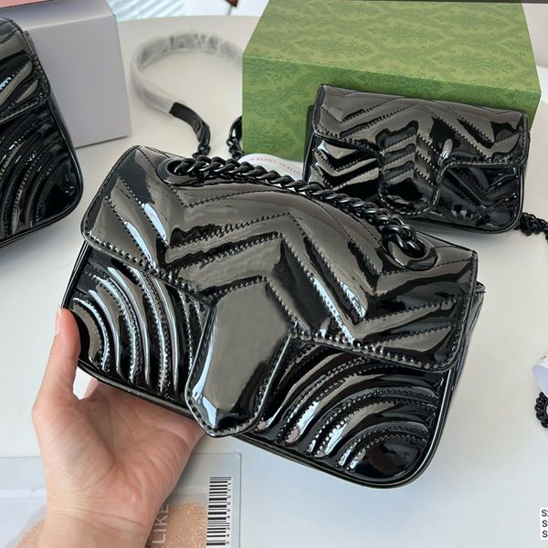 patent leather clutch bag chain crossbody bags square flap women shoulder handbags black chain letter fashion hasp purse cell phone pocket c
patent leather clutch bag chain crossbody bags square flap women shoulder handbags black chain letter fashion hasp purse cell phone pocket c
