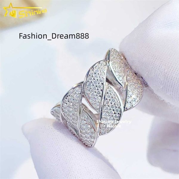 fashion popular hip hop bling 3 rows 925 sterling silver iced out cuban moissanite ring for men
fashion popular hip hop bling 3 rows 925 sterling silver iced out cuban moissanite ring for men