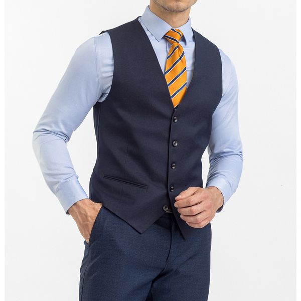 men's vests navy blue for men solid color single breasted male suits cotton sleeveless smart casual wedding waistcoat slim fit 230705, Black;white
men's vests navy blue for men solid color single breasted male suits cotton sleeveless smart casual wedding waistcoat slim fit 230705, Black;white
