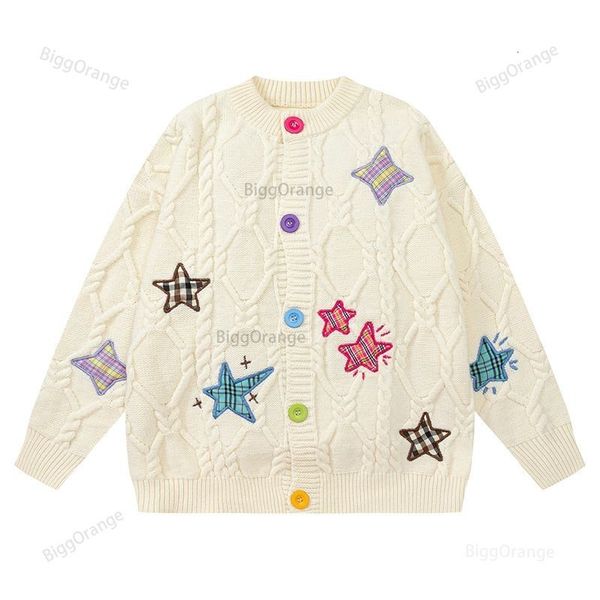 womens knits tees autumn and winter korean style lazy milk sweet wind embroidery sweater cardigan female y2k retro knit sweater coat 230705, White
womens knits tees autumn and winter korean style lazy milk sweet wind embroidery sweater cardigan female y2k retro knit sweater coat 230705, White