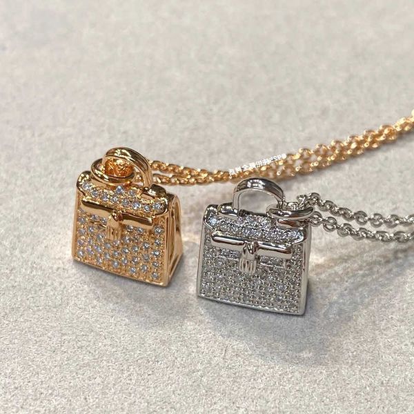 designers jewelry necklace h new high definition kelly bag h letter necklace s925 sterling silver plated 18k rose gold pendant
designers jewelry necklace h new high definition kelly bag h letter necklace s925 sterling silver plated 18k rose gold pendant