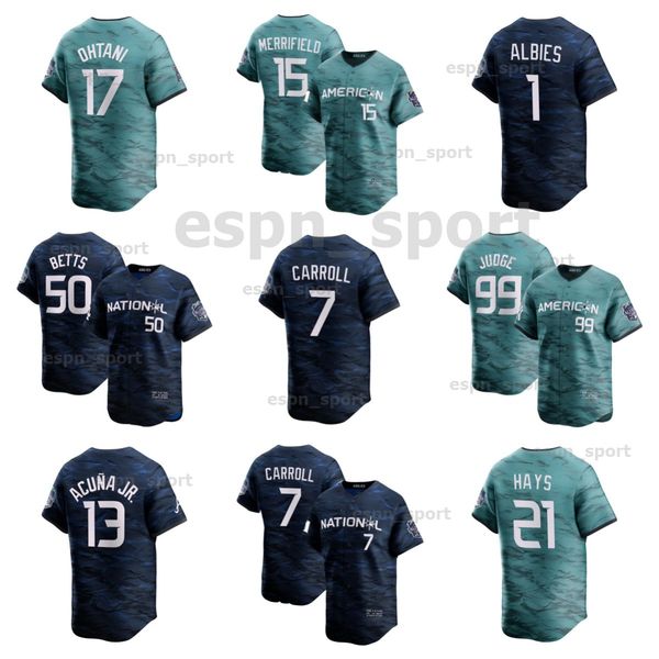 13 ronald acuna jr. 2023 all star jerseys shohei ohtani aaron judge randy arozarena mike trout freddie an mookie betts carroll arenado natio, Blue;black
13 ronald acuna jr. 2023 all star jerseys shohei ohtani aaron judge randy arozarena mike trout freddie an mookie betts carroll arenado natio, Blue;black